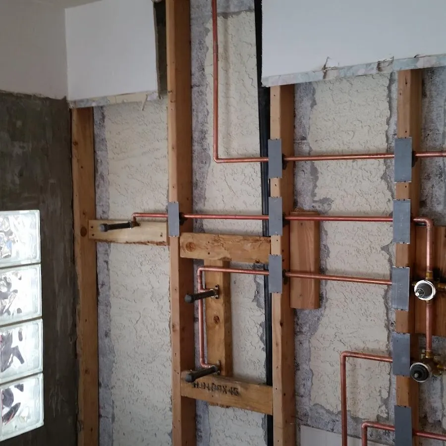 Copper pipe installation for Burst Pipe Repair in Leonia