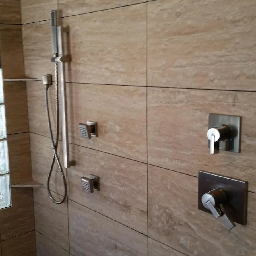 Shower fixture installation for Water Heater Replacement in Leonia